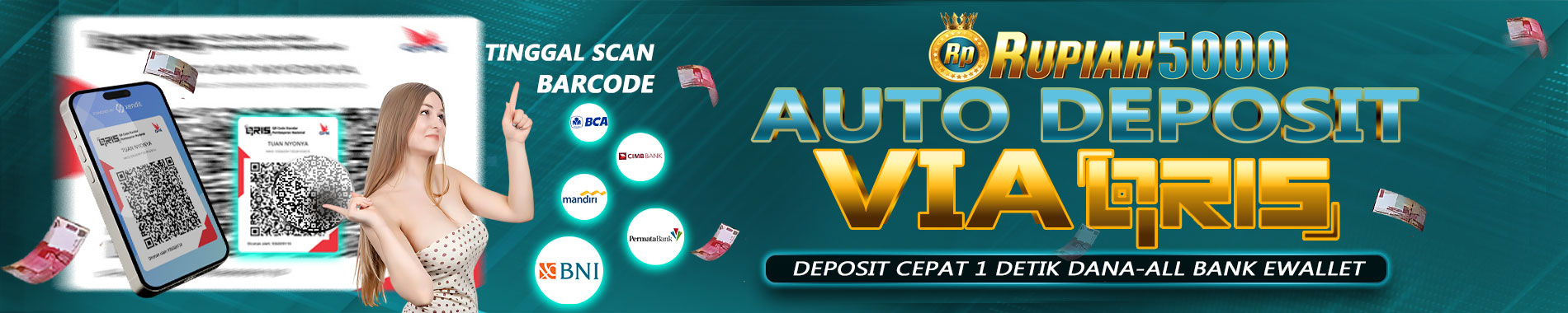 rupiah5000 > auto deposit via qris d